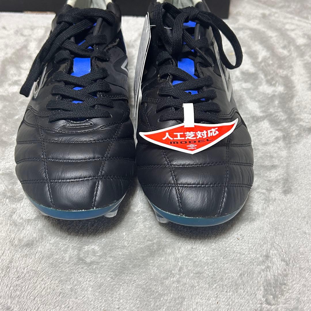 未使用　タグ箱　umbro アクセレイター　KL 天然皮革　サッカースパイク