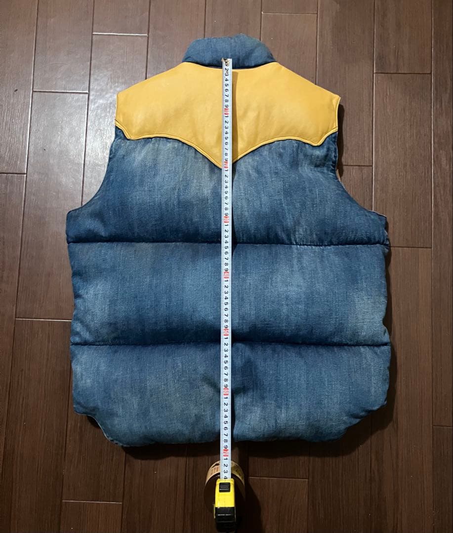 K*U様 オークション　レアサイズ！　46 ロッキーマウンテン　デニム　ダウンベ