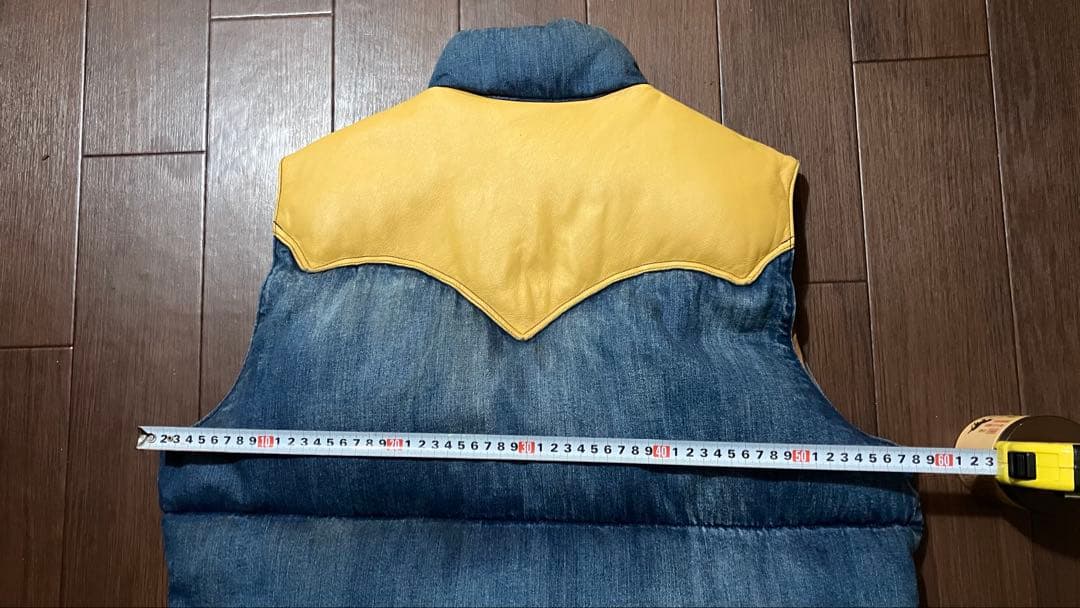 K*U様 オークション　レアサイズ！　46 ロッキーマウンテン　デニム　ダウンベ