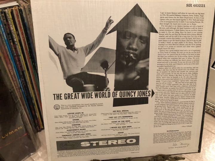 クインシージョーンズ　LP レコード　日本盤　Quincy Jones