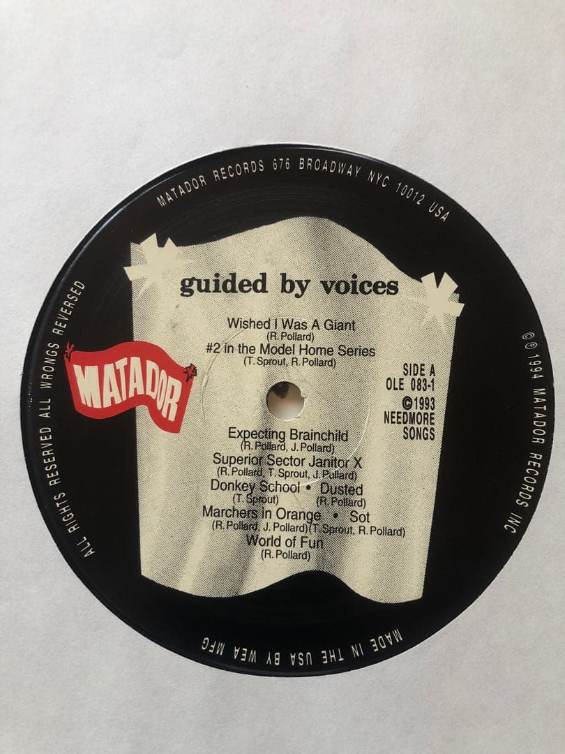 guided by voices vampire on titus レコード