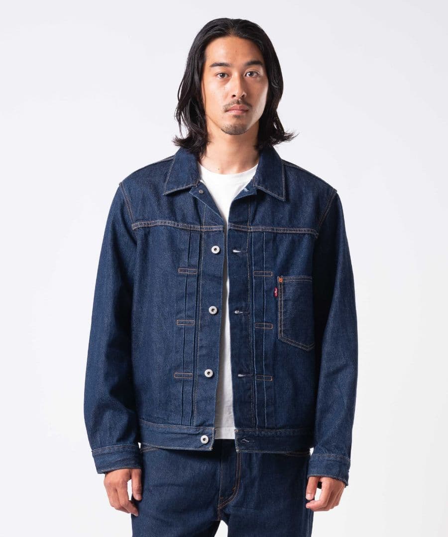Levi's type1 デニムトラッカージャケット セルビッジ Sサイズ