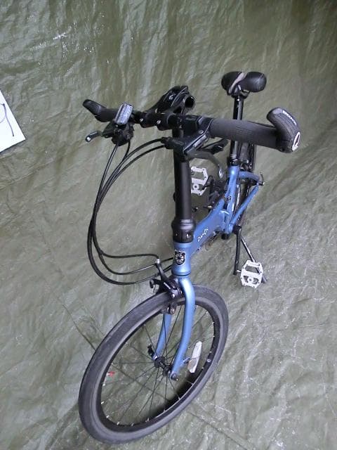 79：DAHON Vise EVO 折畳時転車　ジャンク　引取限定：埼玉県所沢市