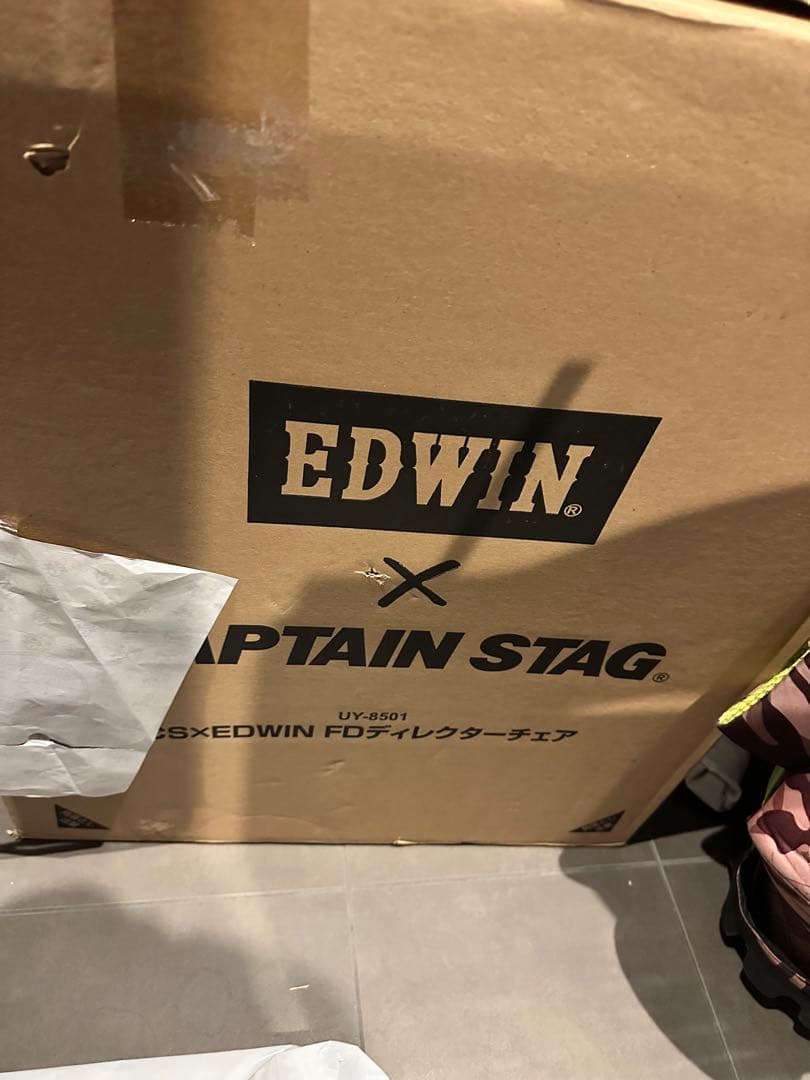 CS×EDWIN FDディレクターチェア (品番: UY-8501)