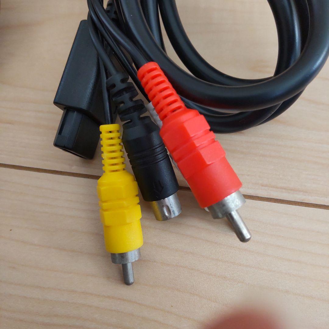 ゲームキューブ　本体　黒　コントローラ✕２　付属品