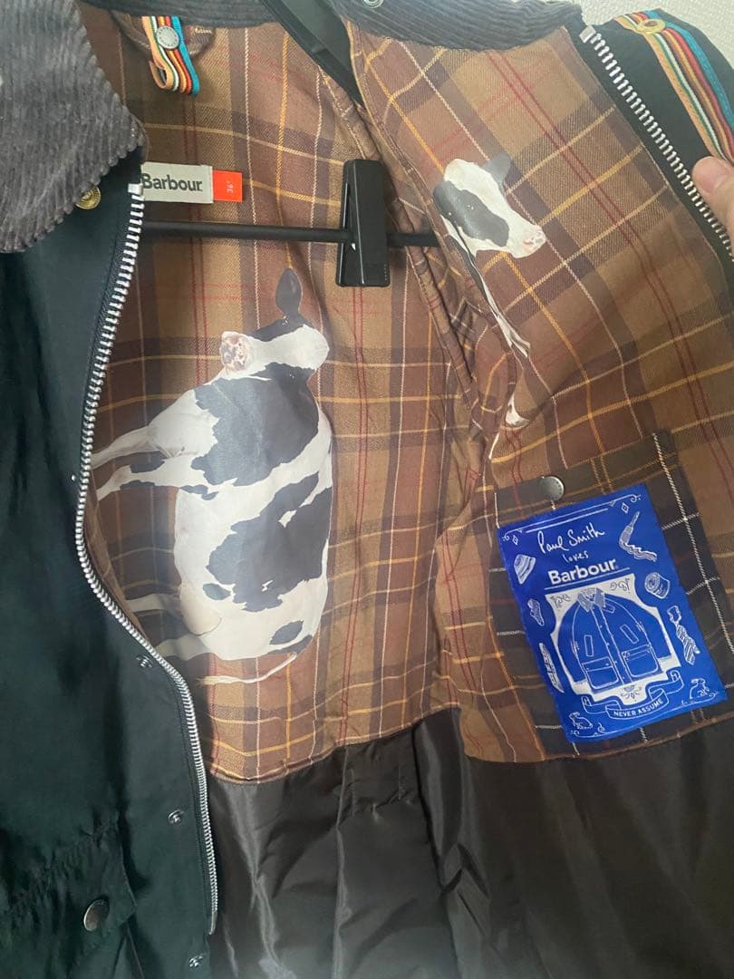 【希少】paulsmith loves babourビデイルブラック36