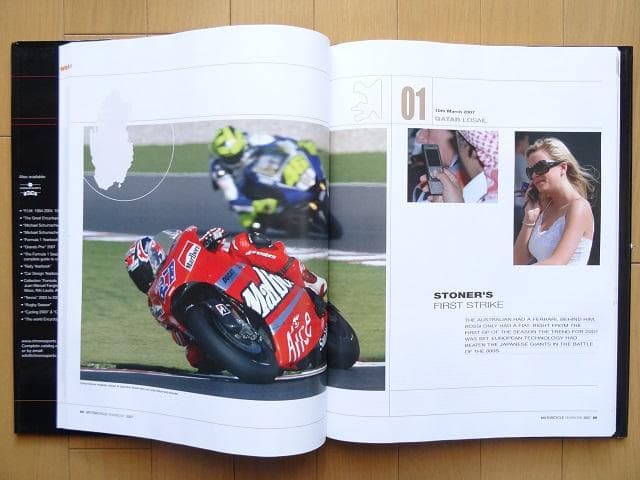洋書◆MotoGP モトGP ロードレース 2007年 写真集 本 バイク