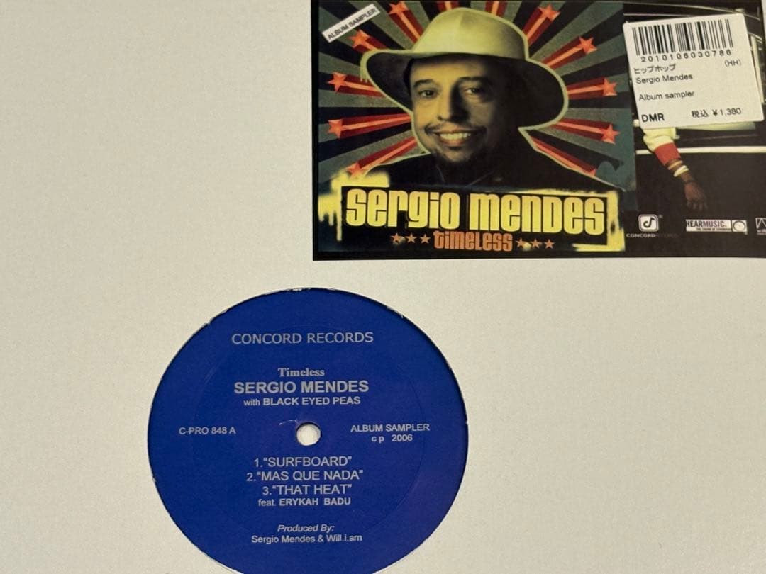 希少盤Sergio Mendes \"Timeless \"アルバムサンプラー