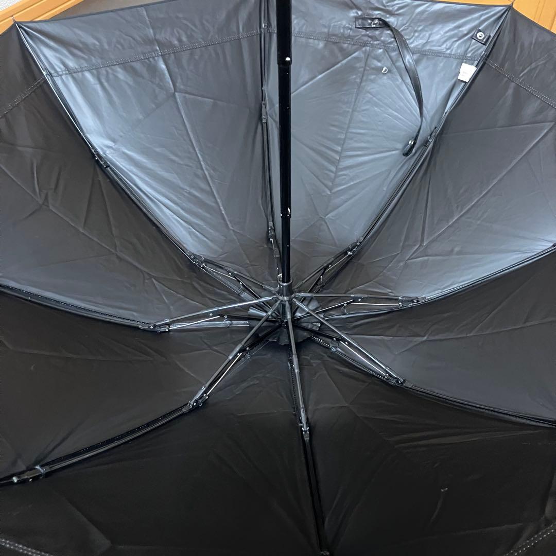 芦屋ロサブラン　完全遮光 100％ 折りたたみ傘 コンビ (傘袋付)晴雨兼用