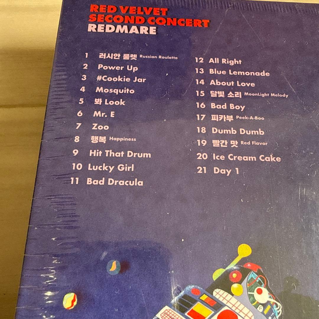 REDVELVET SECOND CONCERT 키노비디오 REDMARE