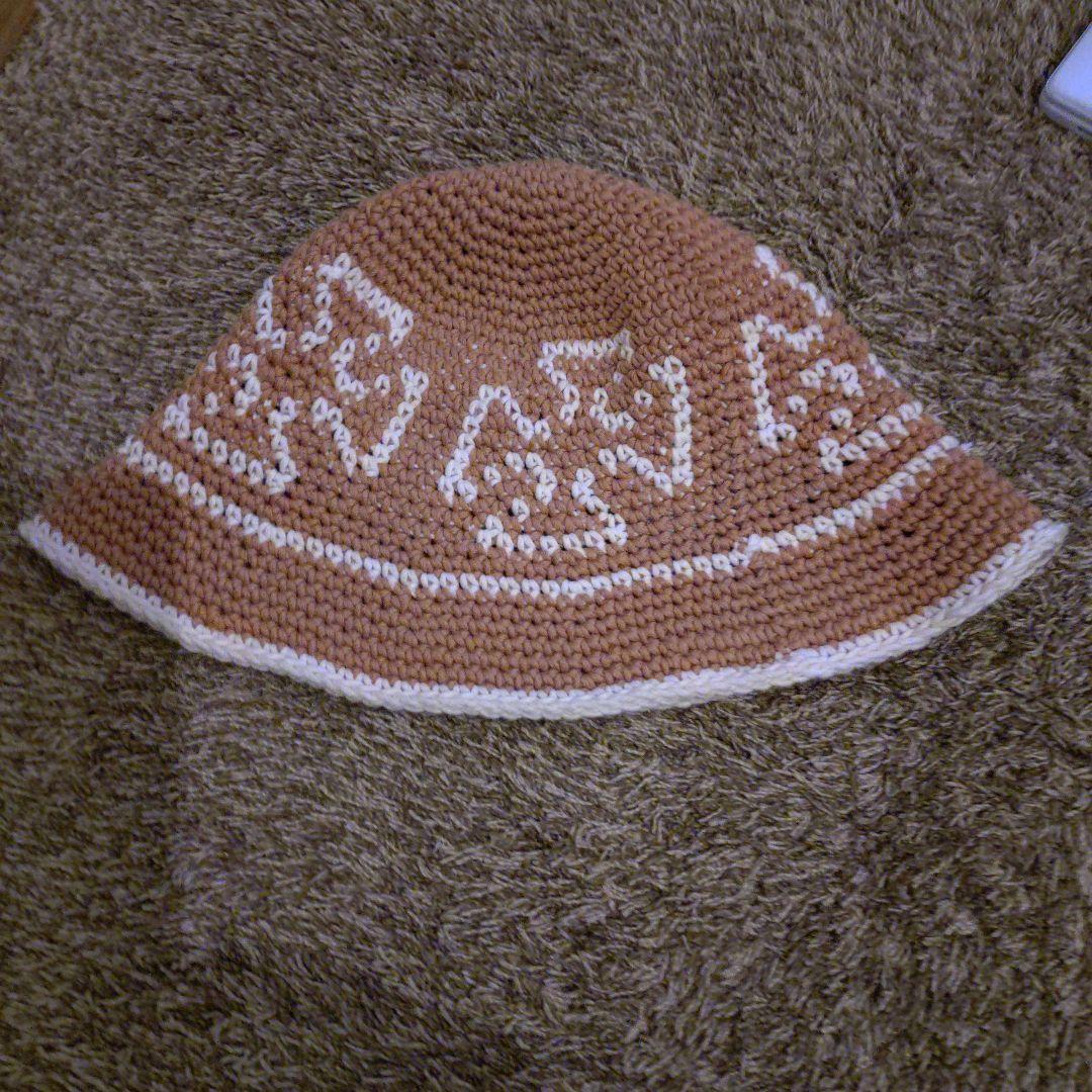 made in KEY × MFC IRON CROSS CROCHET HAT