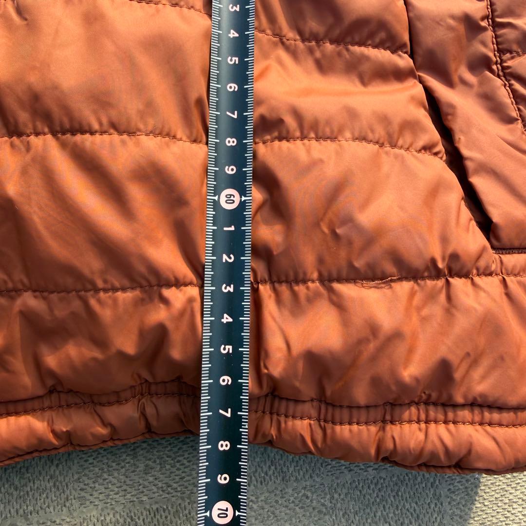 00s Carhartt オレンジ ライトダウンジャケット archiveジップ