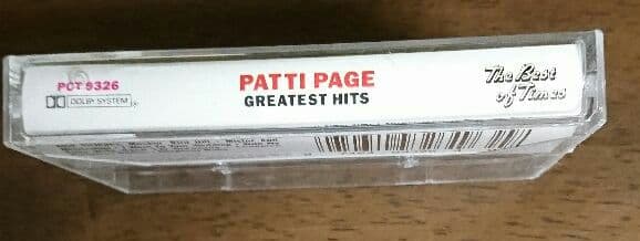 PATTI PAGE 【GREATEST HITS】