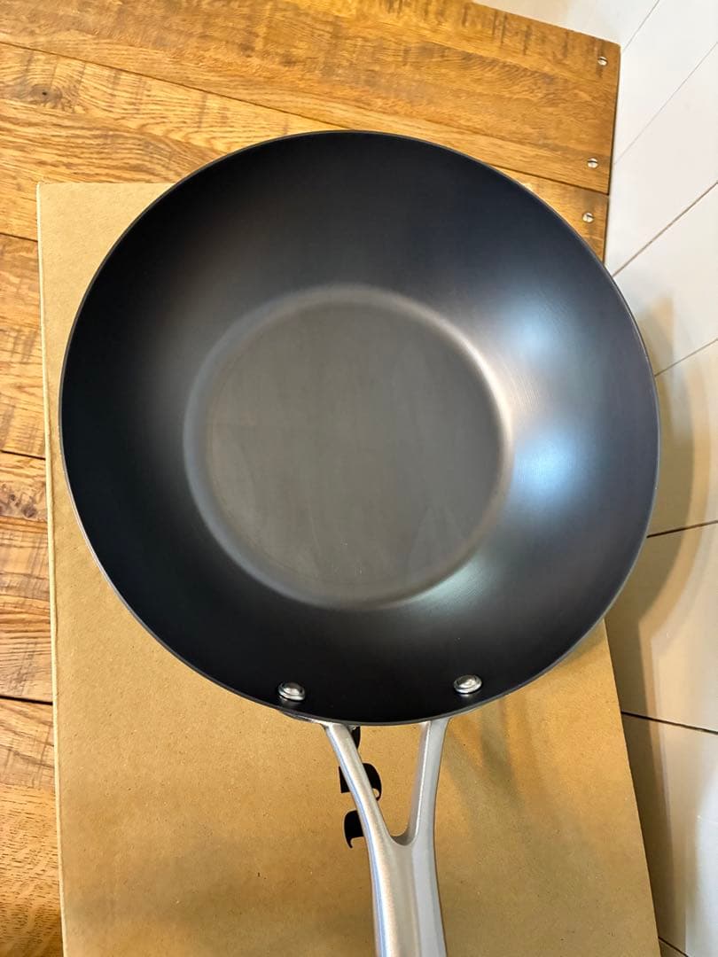 新品 ビタクラフト ウォックパン 24cm No.2005 ガラス蓋付き
