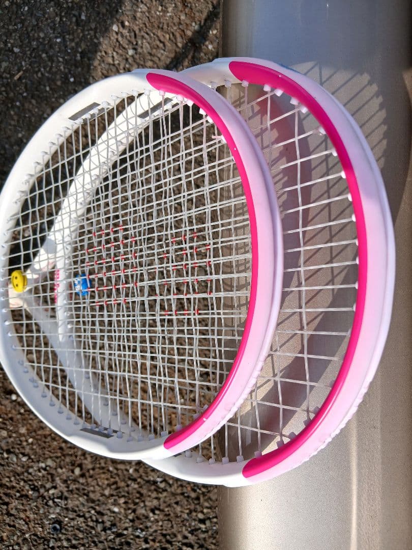 日本未発売　Wilson　TOUR 100　2本ホワイト/ピンク
