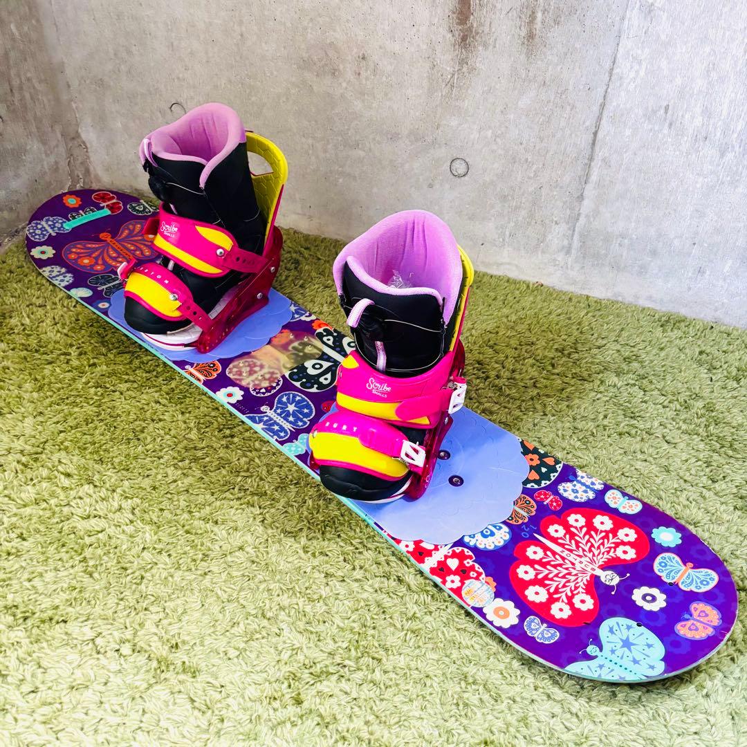 【♡レディース】 BURTON CHICKLET スノーボードセット 120cm