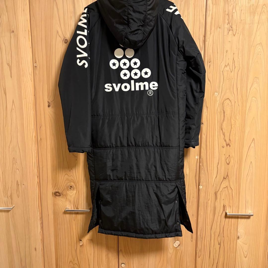 【美品】SVOLME ベンチコート フード付き送料無料サッカー　フットサル