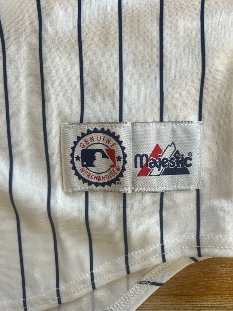 松井秀喜　ヤンキースユニフォーム　majestic サイズM