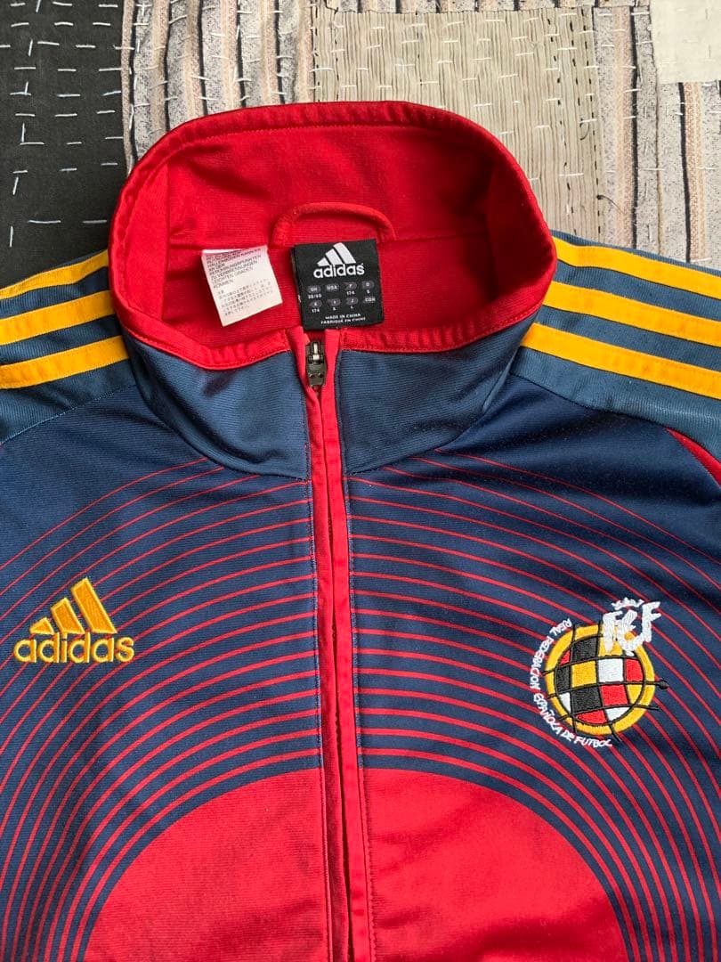 2005年製 adidas スペイン代表 vtg ジャージ トラックジャケット