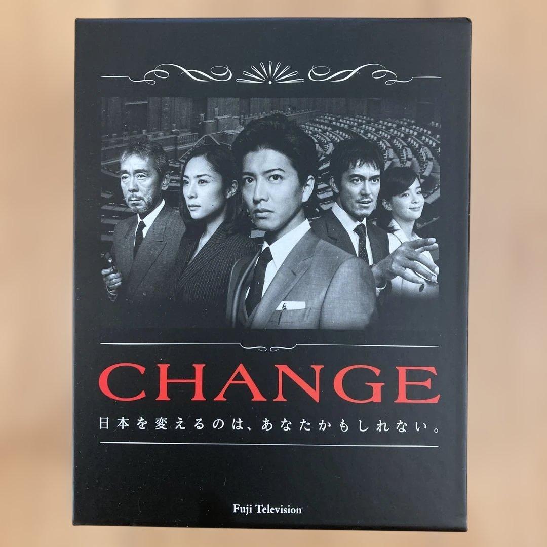CHANGE DVD-BOX〈6枚組〉木村拓哉　未使用に近い：美品