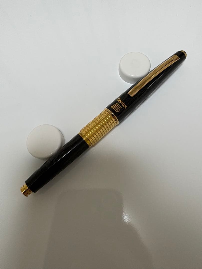 ケリーPentel５ 旧ロゴ 幻のゴールドケリー復刻最終値下げ　明日までの販売‼️
