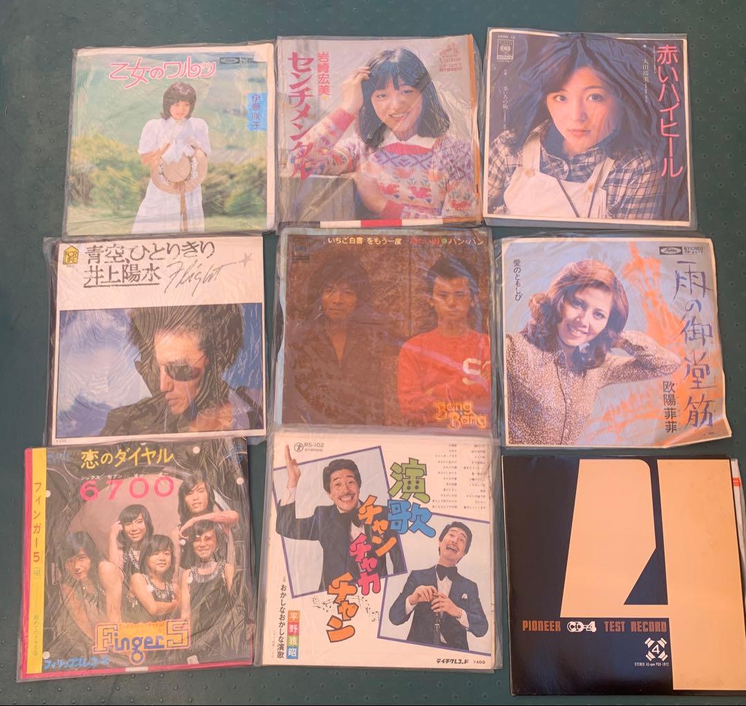 レコード 80枚 まとめて レトロ邦楽　ピンクレディー/山口百恵/桜田淳子など