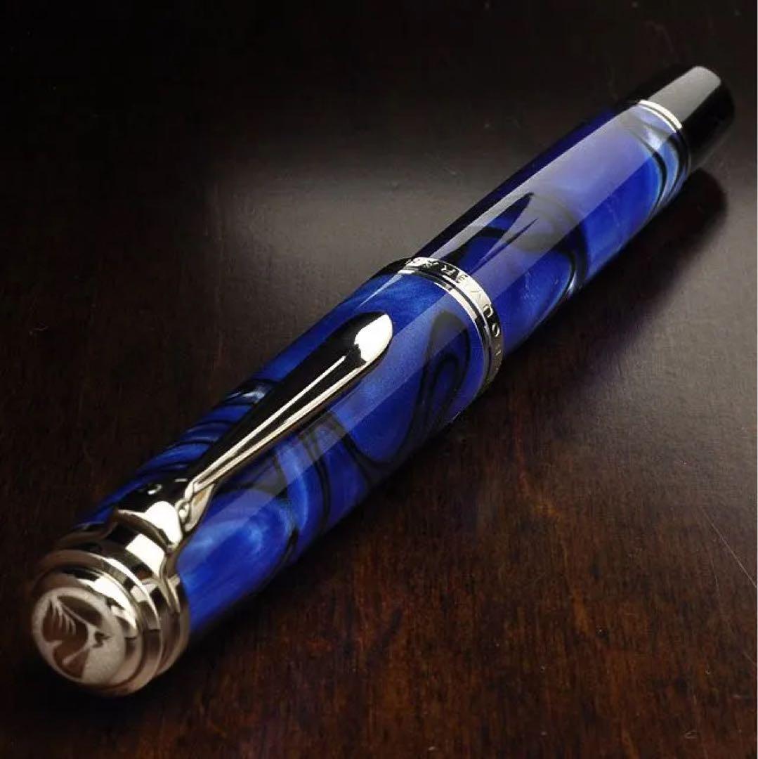 さ*ん様 ペリカン スーベレーン M805 ブルーデューン　ニブEF　Pelik