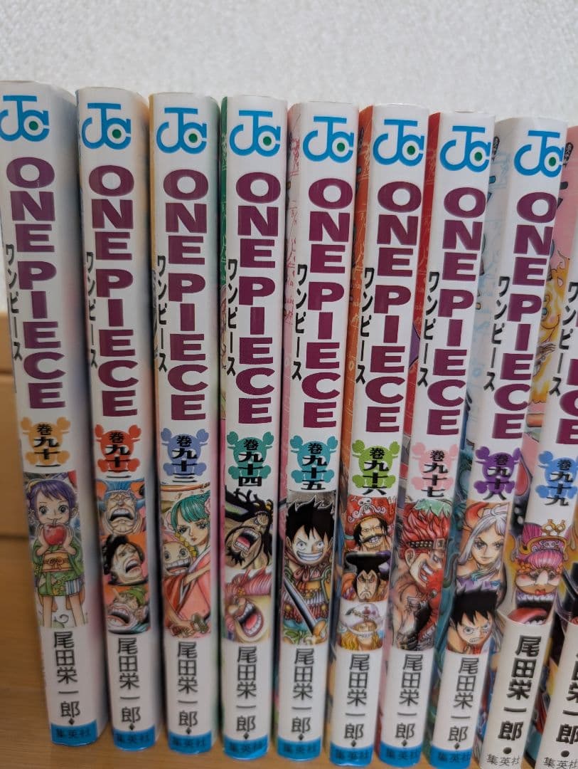 ONE PIECE 91巻-112巻　合計22冊