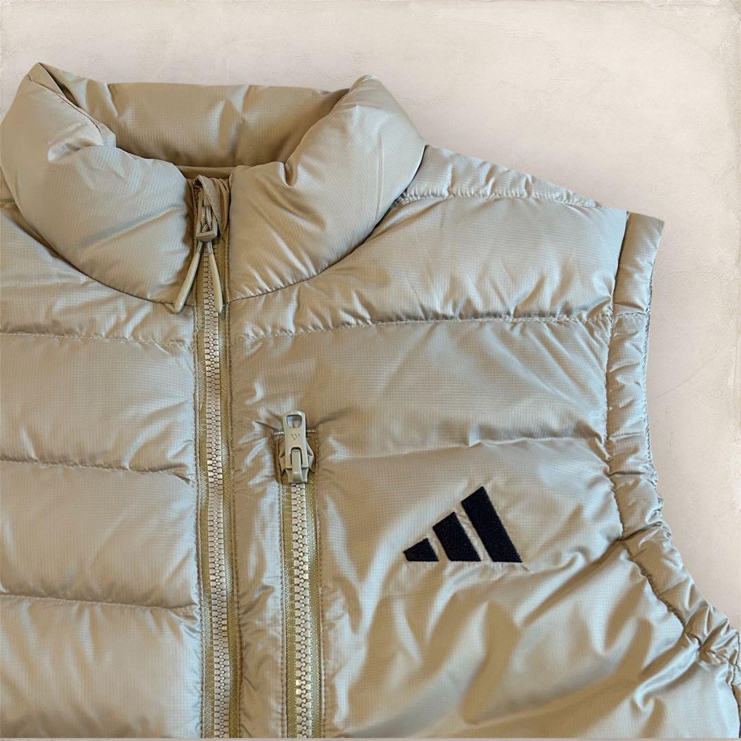 adidas golf リップストップ保温撥水フルジップ ダウンベストＳ　超美品