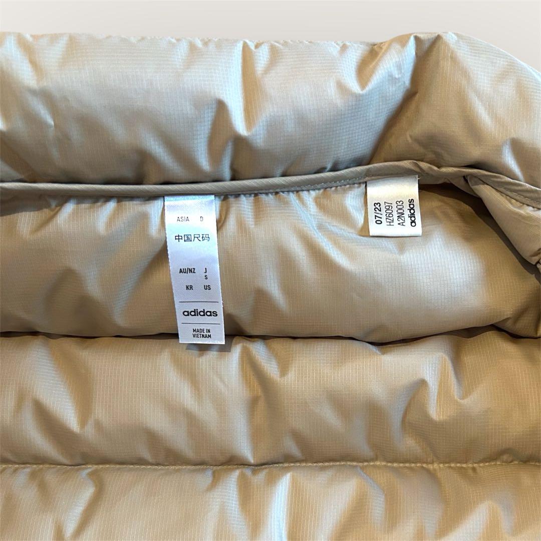 adidas golf リップストップ保温撥水フルジップ ダウンベストＳ　超美品