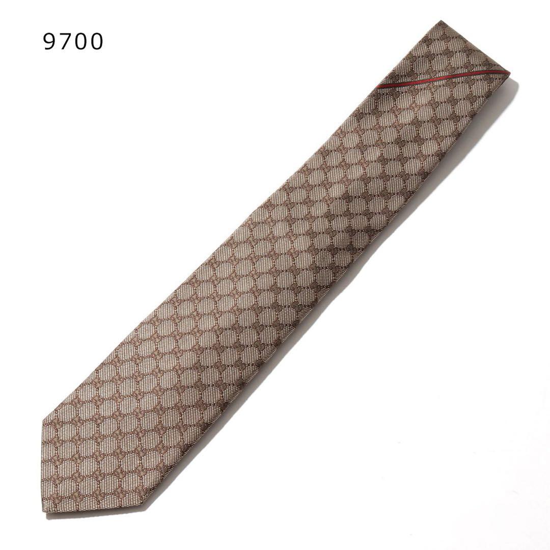 新品✨箱袋付❗️GUCCI グッチ ネクタイ メンズ シルク イタリア製
