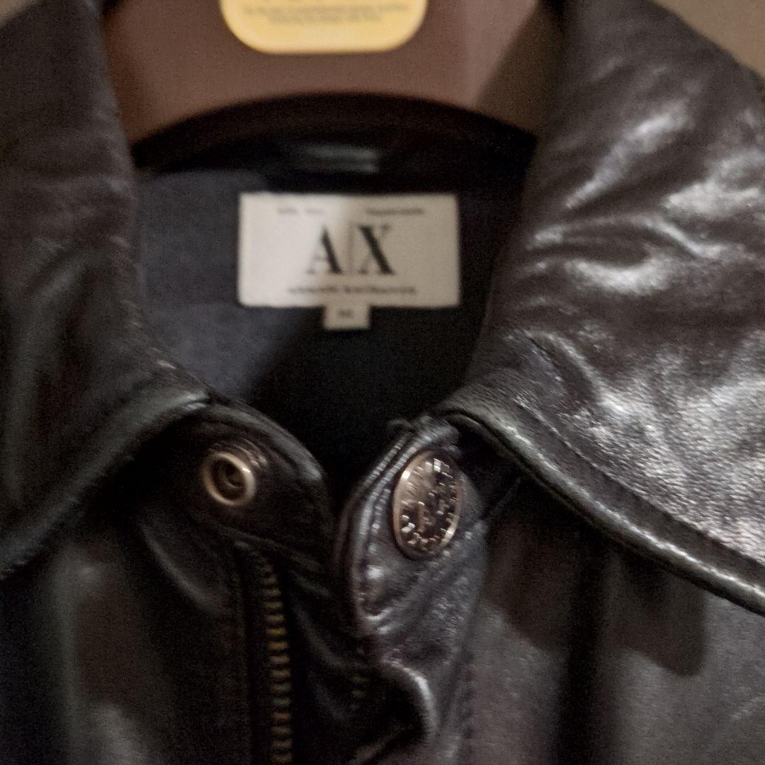 な*ん様 ARMANIレザージャケット 掲載15日まで