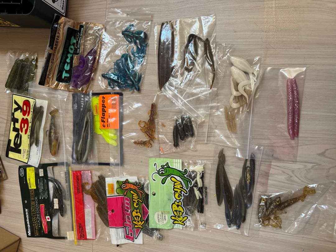 ルアー　ワームまとめ売り　お値下げしました