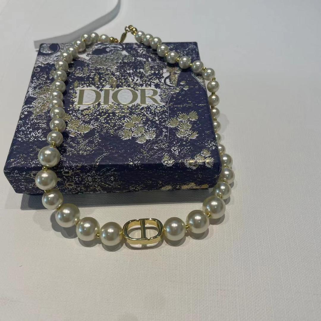 美品 DIOR ネックレス パール チョーカー