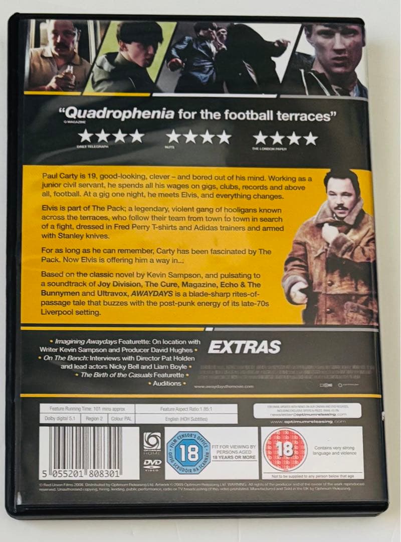 AWAYDAYS DVD イギリス版DVD