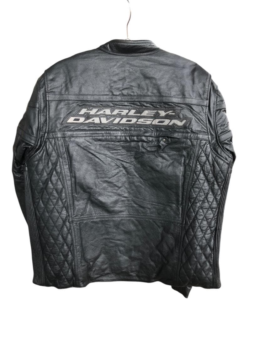 新品 Harley-Davidson 2WAY ライダースレザージャケット XL