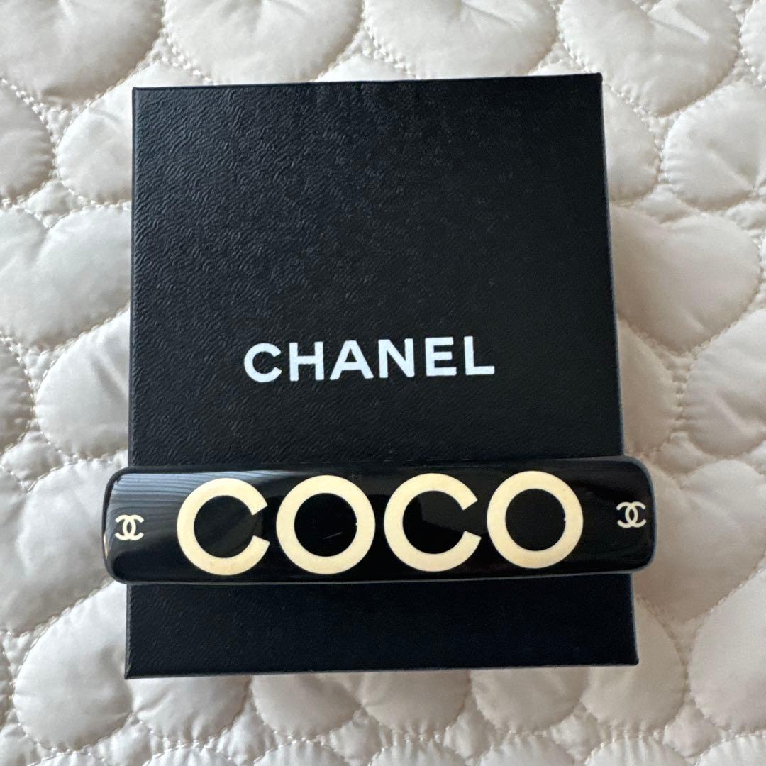 ⭐︎ T&T 様　CHANEL ビンテージCOCO＆ロゴ　バレッタ⭐︎