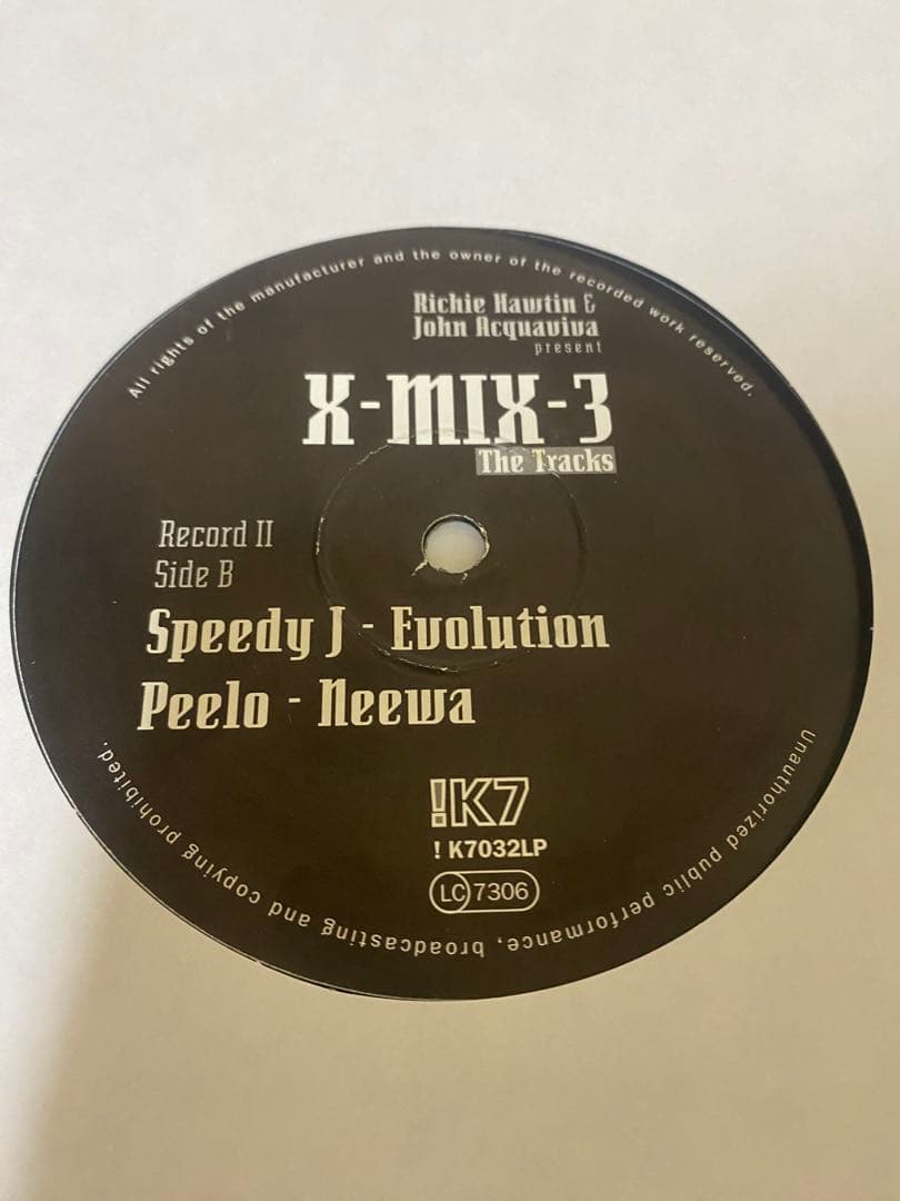 邦楽 X-MIX-3 The Tracks Richie Hawtin