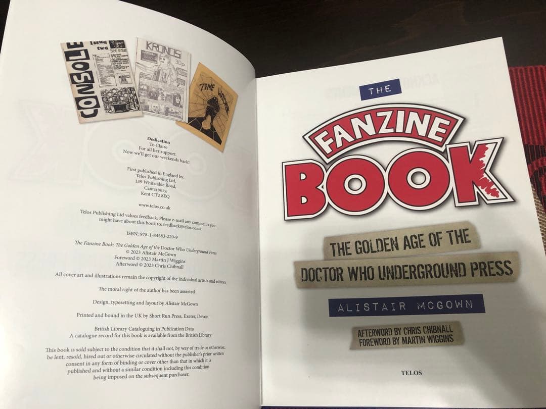 絶版　THE FANZINE BOOK - ALISTAIR McGOWN