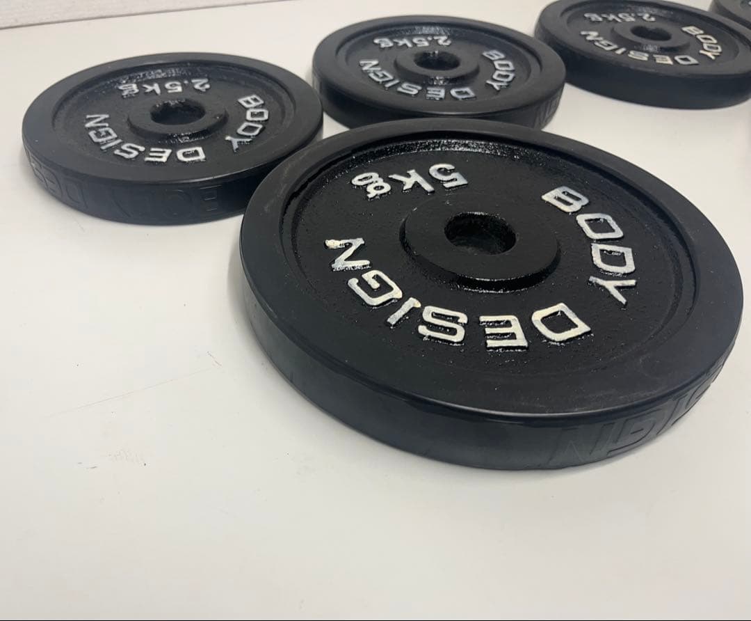 BODY DESIGN ボディデザイン プレート 5kg×2枚 2.5kg×4枚