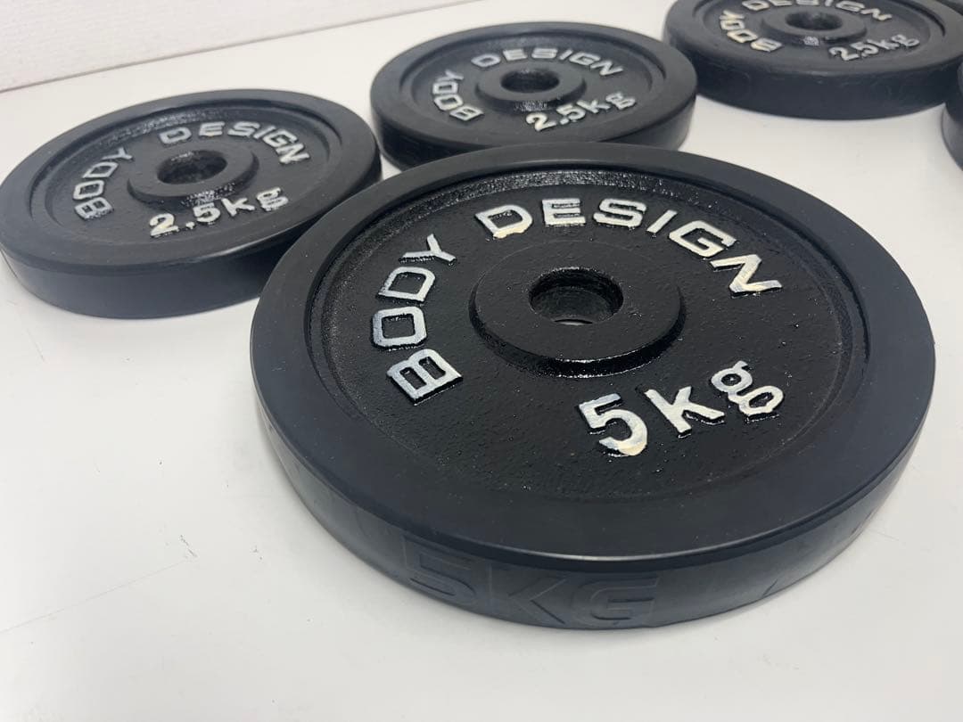 BODY DESIGN ボディデザイン プレート 5kg×2枚 2.5kg×4枚
