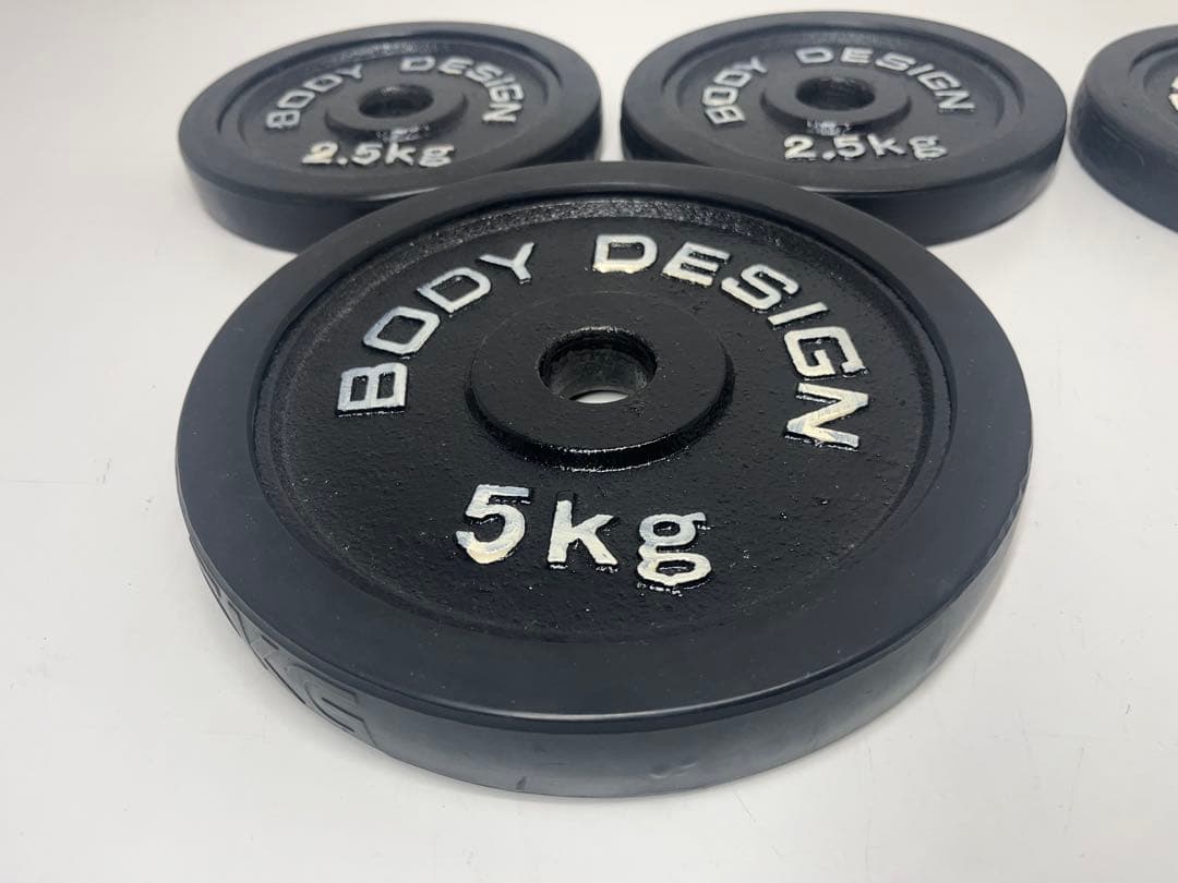 BODY DESIGN ボディデザイン プレート 5kg×2枚 2.5kg×4枚