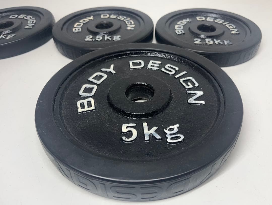 BODY DESIGN ボディデザイン プレート 5kg×2枚 2.5kg×4枚