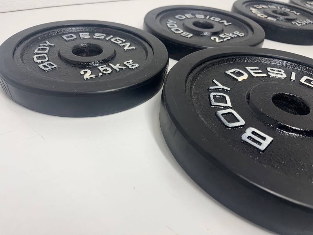 BODY DESIGN ボディデザイン プレート 5kg×2枚 2.5kg×4枚