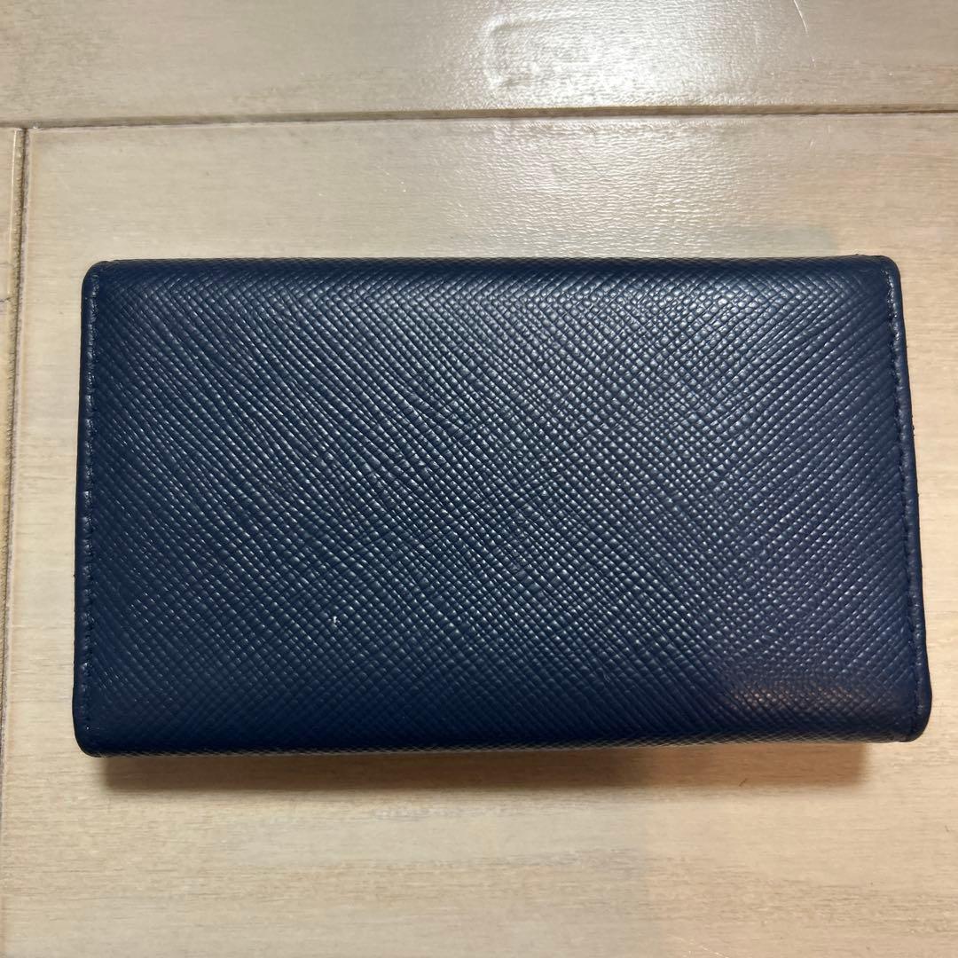 ❤️PRADA ❤️プラダ❤️キーケース❤️6連❤️ゴールドロゴ❤️サフィアーノレザー❤️