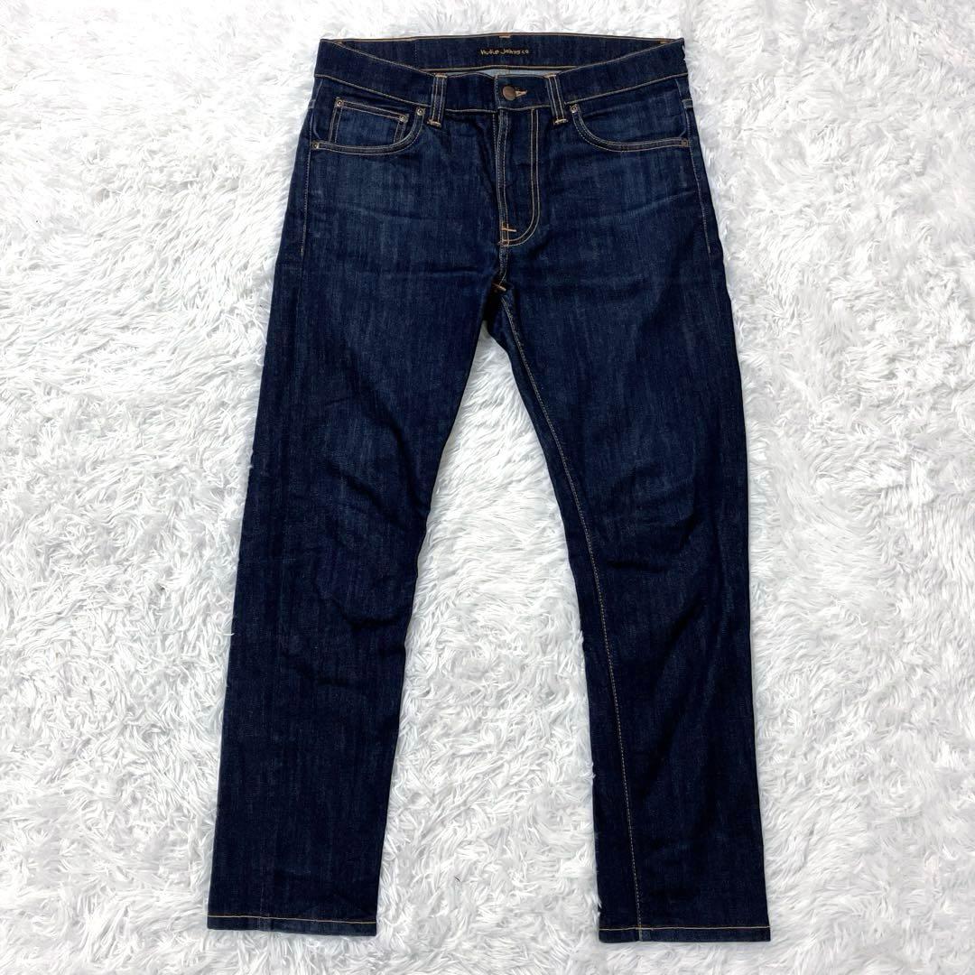 美品✨NudieJeans LEANDEAN EcruEmpo W33