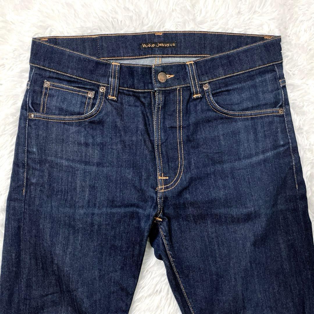 美品✨NudieJeans LEANDEAN EcruEmpo W33