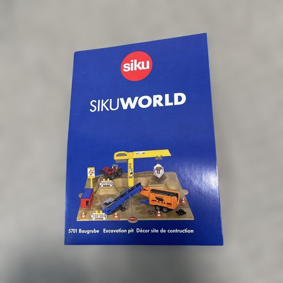【中身未開封】ジク　SIKU WORLD 掘削工事現場　5701