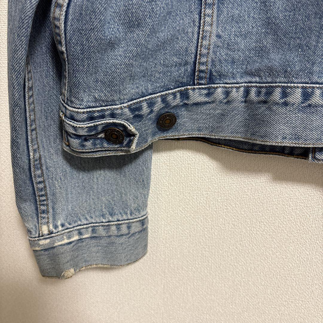 リーバイス デニムジャケット　色落ち　70606　XLサイズ Levis 3rd