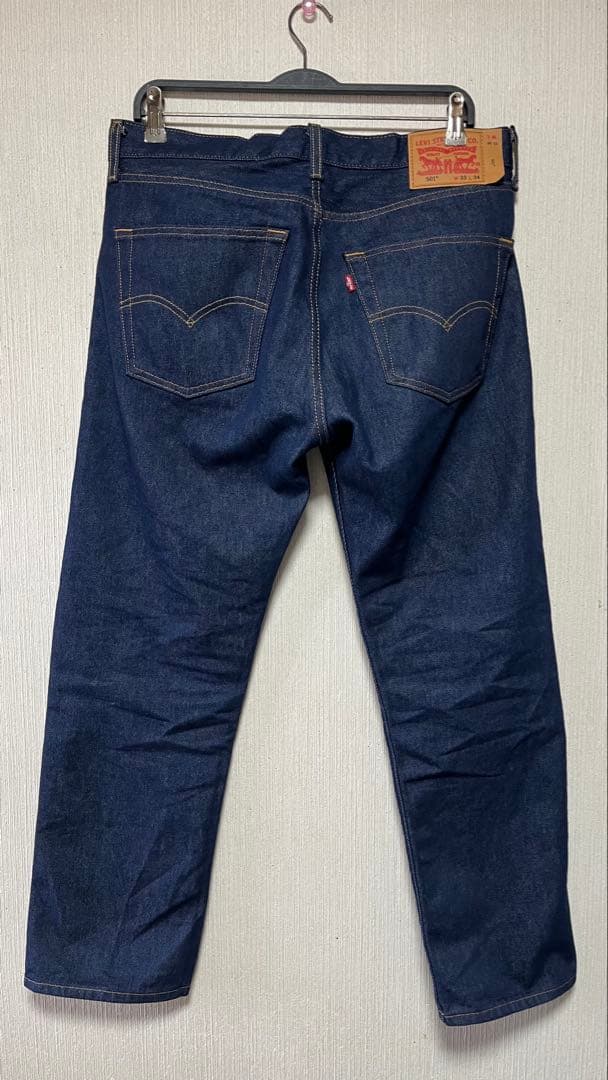 LEVI'S 501 リジット ストレートデニム W33 L34